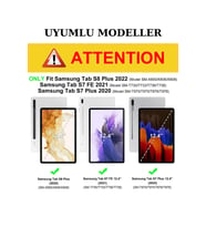 Galaxy S7 FE T730/T733/T736/T738 12,4 inç Uyumlu Fuchsia Pino Tablet Kılıf (Mavi)
