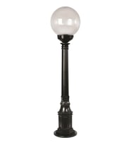AVONNI BSU-68160-BSY-M4-B Siyah Boyalı Dış Mekan Aydınlatma E27 ABS Akrilik Cam 25cm