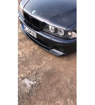 bmw e39 ön tampon eki lip - PLASTİK - PARLAK SİYAH
