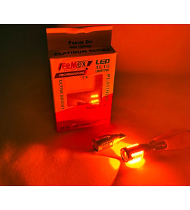 FEMEX Platinum Mercekli T15 W16W 3035 Chip 18smd Turuncu 10W Led Ampul