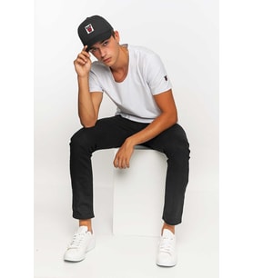 Redowl Nakışlı Baseball Şapka RWŞ004 (Siyah)