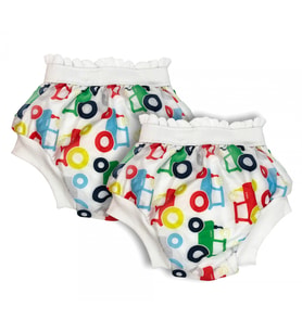 Sema Bebe Sema Baby 2'li Desenli Lüks Alıştırma Külodu No.1 10-15 kg - Cars