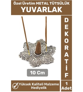 Özel Seri Yüksek Kaliteli Dekoratif Hediyelik Yoga Chakra Meditasyon Pozitif Enerji METAL Tütsülük