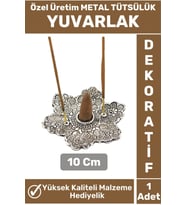 Özel Seri Yüksek Kaliteli Dekoratif Hediyelik Yoga Chakra Meditasyon Pozitif Enerji METAL Tütsülük
