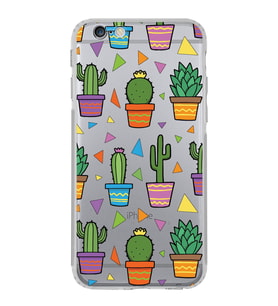 PrintiFy iPhone 6 ile Uyumlu Water Color 4  Kamera Korumalı Şeffaf  Kılıf