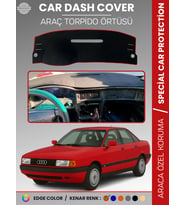 AUDİ 80 (1986-1996) Torpido Örtüsü Ön Göğüs Koruma Torpido Koruma Araca Özel Kaymaz Kolay Montaj
