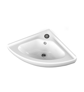 KÖŞE LAVABO 40X40cm TURAVİT