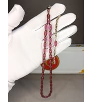 ATEŞ KEHRİBAR TESBİH AYKIRI RENK HALİL KOÇAK USTA YAPIMI