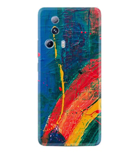 Xiaomi Mi 13 Lite Kılıf Silikon Desen Özel Seri Ressam Sulu Boya 1600