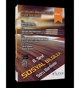 BİLFEN YAYINCILIK 6.SINIF BİLTEST SOSYAL BİLGİLER SORU BANKASI