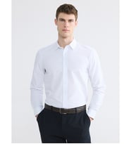 LCW BUSINESS Beyaz Regular Fit Poplin Erkek Basic Gömlek