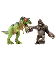 NessiWorld Clash Gorilla vs T-rex Sesli Işıklı Oyun Seti