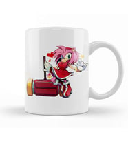 Sonic The Hegdehog Amy 01 Kupa Bardak Porselen