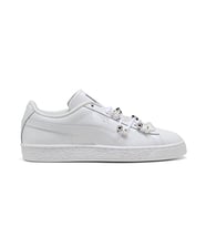 Puma SUEDE BLOOM PATENT WNS Kadın Günlük Ayakkabı 40900101 Beyaz