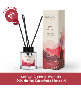 Misedor Red Sequoia Çubuklu Oda Kokusu 120 ml