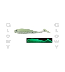 Fujin Duck Tail 9cm Silikon Balık - Glowy