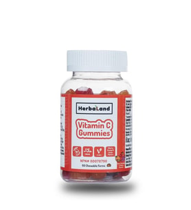 Herbaland Gummies Vitamin C Kids 60 Chewable forms