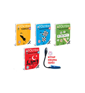 Arı Yayıncılık 8 Sınıf Beceri Temelli Sorularla Atölyem Serisi Set+ Hediye Lamba (Çok Renkli)