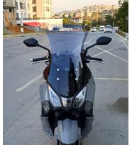 MOTOCAM SYM Joyride 300 Ön Cam 2023-2026 Model 65cm Füme Renkli 4mm ORTA BOYLU