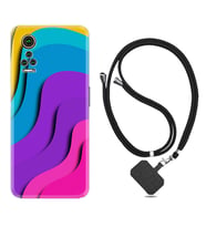 General Mobile GM 21 Pro GM 22 Pro Plus Kılıf Boyun Askılı Silikon Renk Cümbüşü 1631