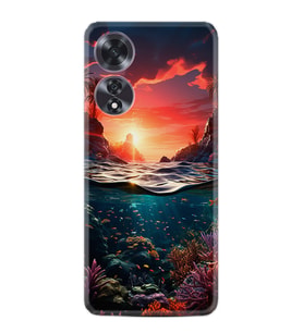 Oppo A60 Kılıf Boutique Baskılı Resimli Okyanus Pcode -067