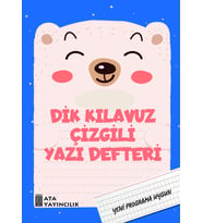 1. Sınıf Kılavuz Çizgili Yazı Defteri Büyük Boy (dik Temel Harflerle)