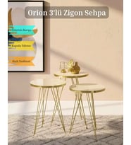 Orion 3'lü Zigon Sehpa