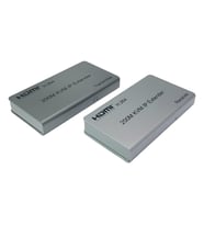 TAPLİN Full Hd 60Hz HDMI Kvm Ip Extender 200 Metre CAT5E/6 HDMI Menzil Genişletici Uzatıcı - THK-200 (Gri)