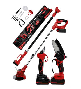 ŞARJLI BAHÇE ALETİ 4’LÜ SET