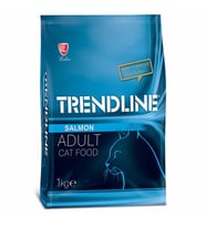 Trendline Somonlu Yetişkin Kedi Maması 1 kg X 10 Adet