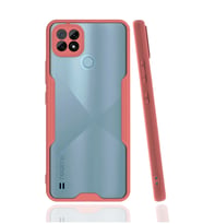 Mey İthalat® Realme C21 Kılıf Platin Silikon - Pembe