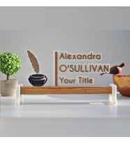 Ofis İsimliği 2 , Masa isimliği, İsimlik , Meslek İsimliği (Model 17)