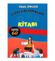 Okul Öncesi Çizgi Çalışmaları Kitabı
