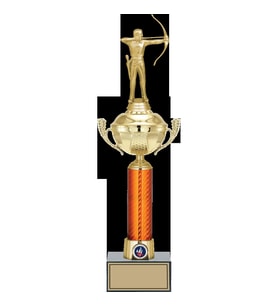 ODAK KUPA - Figürlü Kupalar - Okçu Figürlü Kupalar FG-056 A - 46 cm
