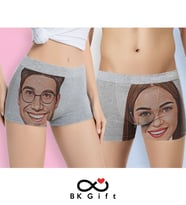 BK Gift Çiftlere Özel Karikatürlü 2’li Boxer Seti, Sevgililer Günü Hediyesi, Yıl Dönümü Hediyesi, Doğum Günü Hediyesi-2