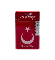 Kişiye Özel İsimli Dupont Türkiye Tasarımlı Metal Gazlı Çakmak