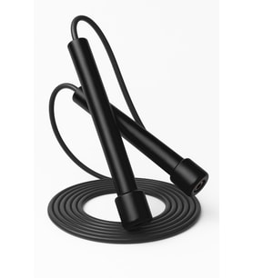 Basic Atlama İpi Uzunluk Ayarlanabilir Atlama Sekme İpi Jump Rope Siyah 515