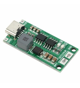 4S 2A BMS 16.8V Type C Lityum Pil Sarj Modülü 18650 Li-Ion Batarya Step-Up Boost