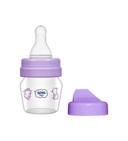 Wee Baby 0-6 Ay Mini Cam Alıştırma Bardağı Seti 30 Ml - Mor