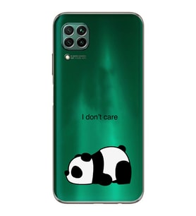 Huawei P40 Lite Uyumlu Baskılı Yumuşak Silikon Şeffaf Telefon Kılıfı