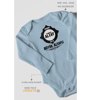 Büyük Altaylı! Altayspor Uzun Kollu Çıtçıtlı Bebek Body