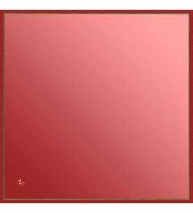 Degrade Desen Black Seri Twill Eşarp Eşarp Askısı ile Birlikte 90x90 cm Mercan K