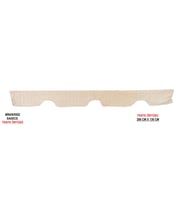 TENTE Salıncak Tentesi Gölgelik 3 Kişilik Tente Gölgelik 200x130 CM-KREM