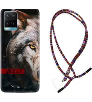Vivo Y11S Y21S Y20 Y20S Y70 Kılıf Boyun Asklı Rasta Silikon Wolf Eyes 1758