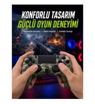 Mey İthalat® Dahili Hoparlör ve Kulaklık Girişli Oyun Kolu – Kişisel ve Ortak Ses Deneyimi