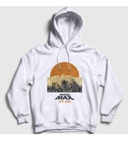 Presmono Unisex Beyaz Armada Immortan Joe Film Mad Max Kapüşonlu Sweatshirt 484030tt