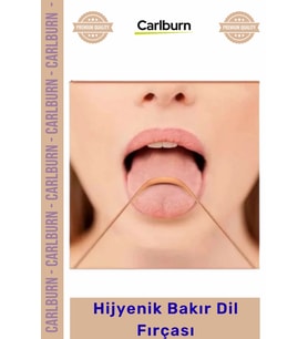 Özel Üretim Dil Sıyırıcı Bakır Oil Pulling Ağız Kokusu Plak Temizleyici Hijyenik Bakır Dil Fırçası