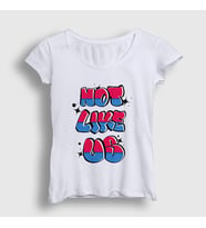Presmono Kadın Beyaz Not Like Us Müzik Kendrick Lamar T-Shirt 504099tt