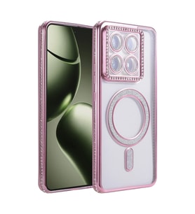 Xiaomi Mi 14T Pro Joke Simli Magneticsafe Kılıf - Pembe