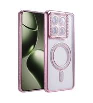 Xiaomi Mi 14T Pro Joke Simli Magneticsafe Kılıf - Pembe